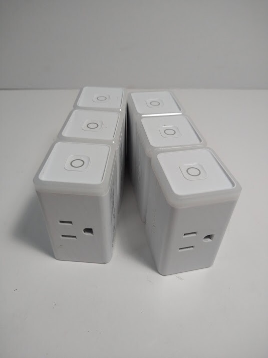 6X  TP Link Wi-Fi Smart Plug Slim Edition KP100 Works Alexa, Google Assistant
