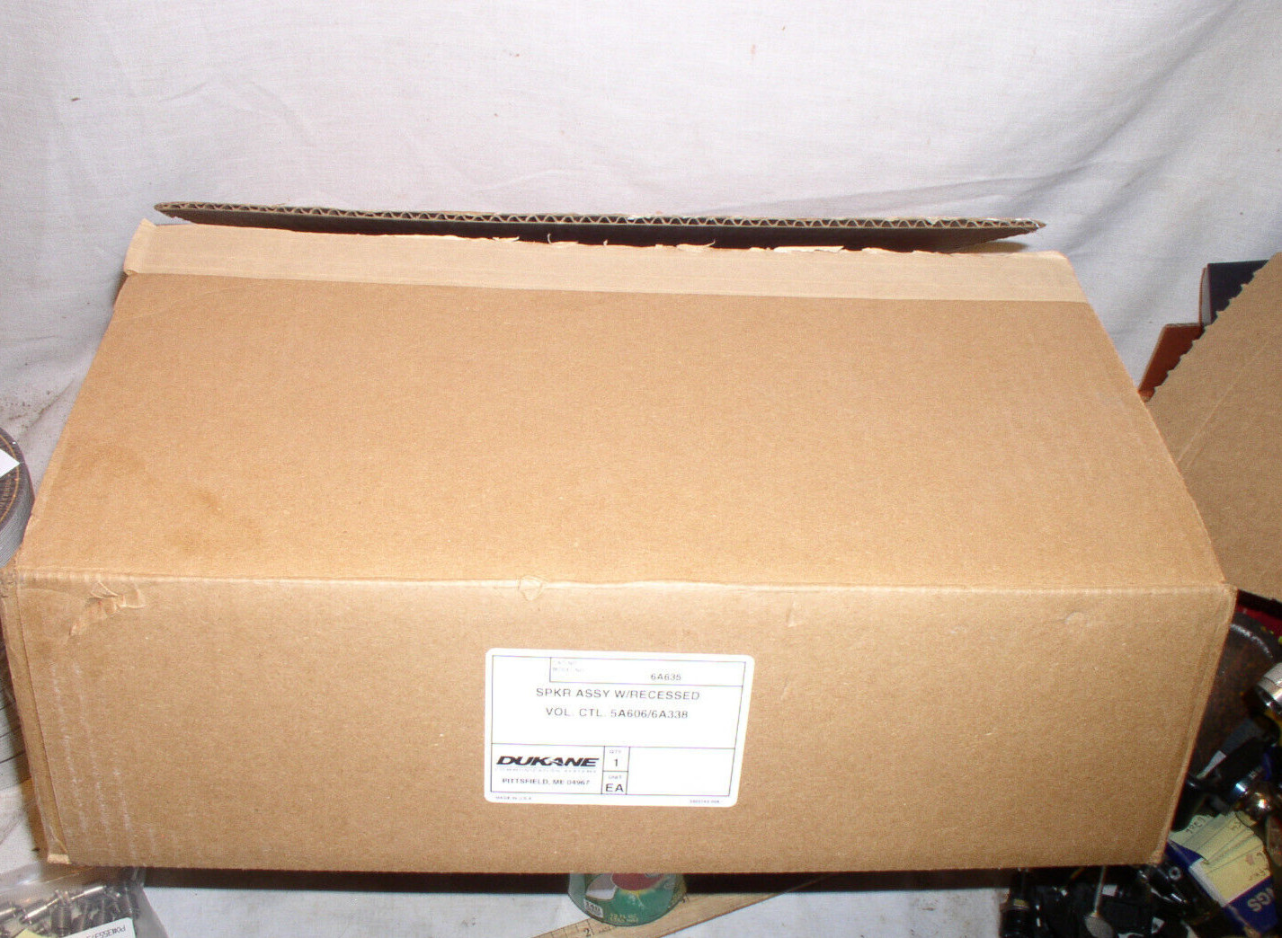 SEALED NIB DUKANE COMMUNICATION SYSTEMS 6A635 CEILING MOUNT SPEAKER ASSEMBLY