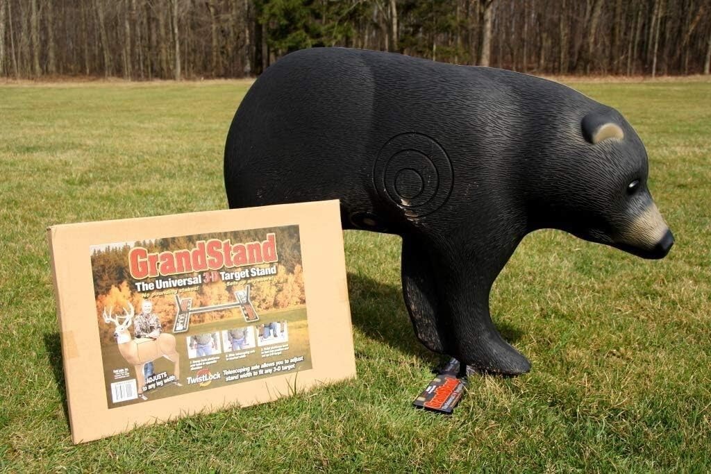 Universal Adjustable 3D Archery Target Stand - Compact and Portable Solution