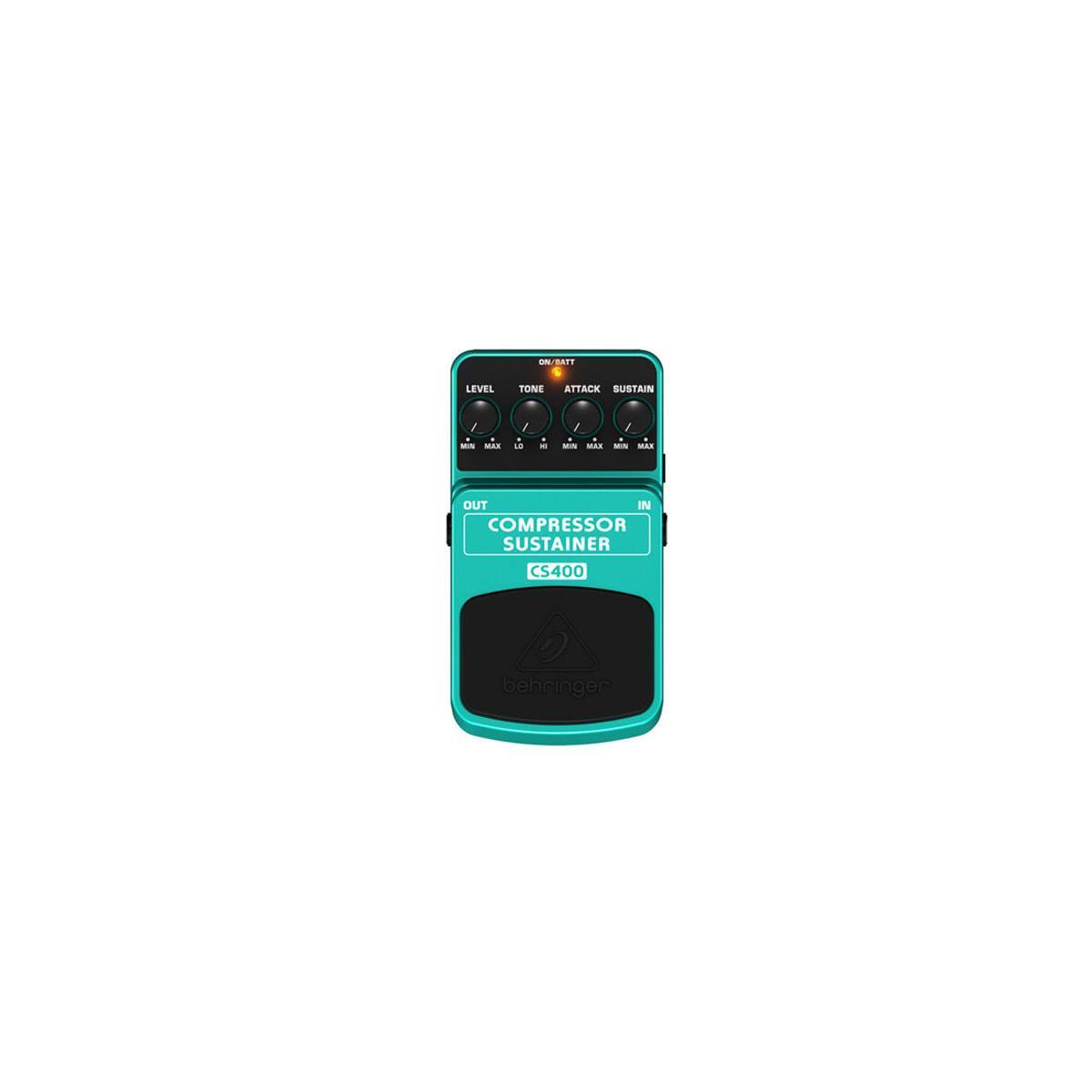 Behringer Compressor/Sustainer CS400 Effects Pedal #000-60500-00010