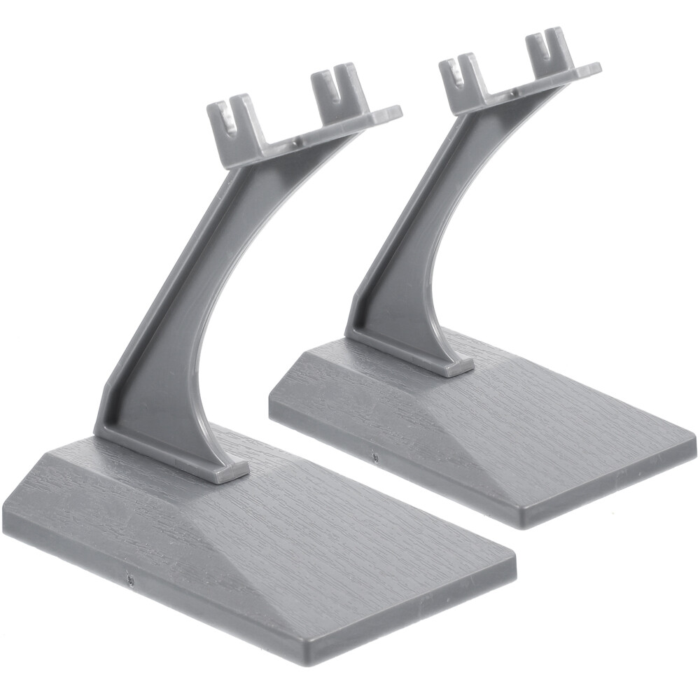 2 Pcs Model Airplane Display Stand Stands Aircraft Universal for