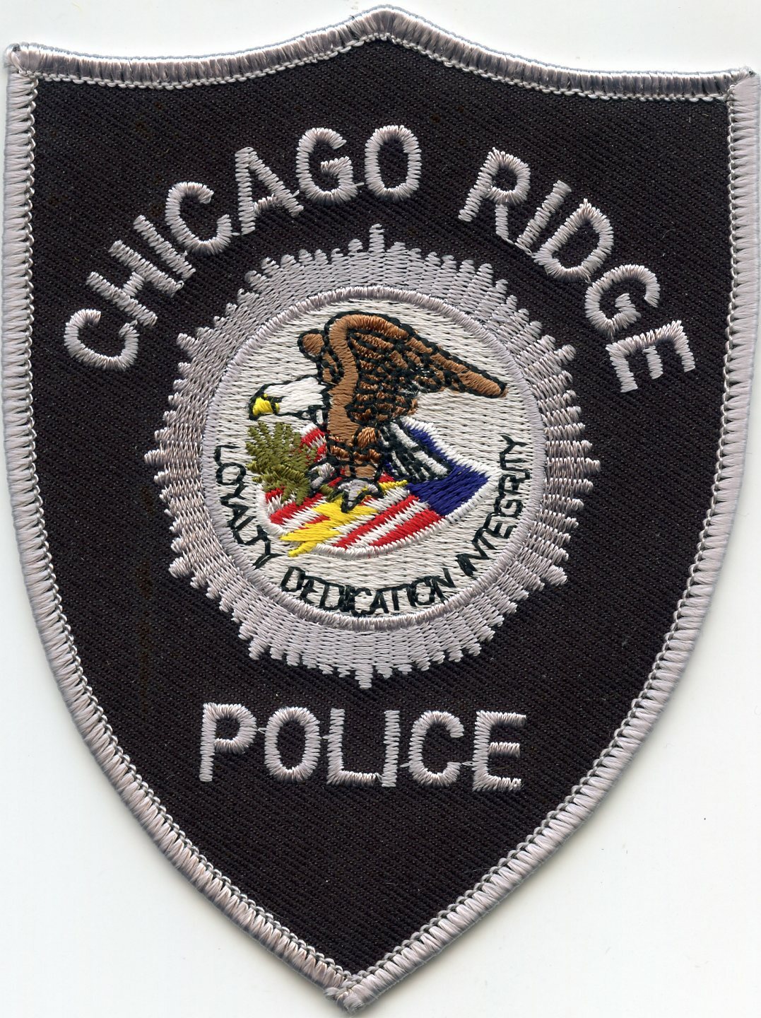 CHICAGO RIDGE ILLINOIS IL POLICE PATCH