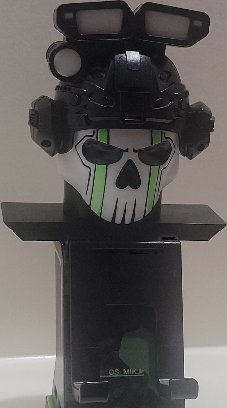 Skull Mask Controller Stand with Charger Call of Duty