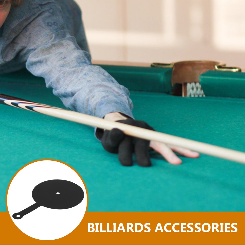 2Pcs Durable Billiard Aim Trainer Tools Pads for Pool Cue Practice and Alignment