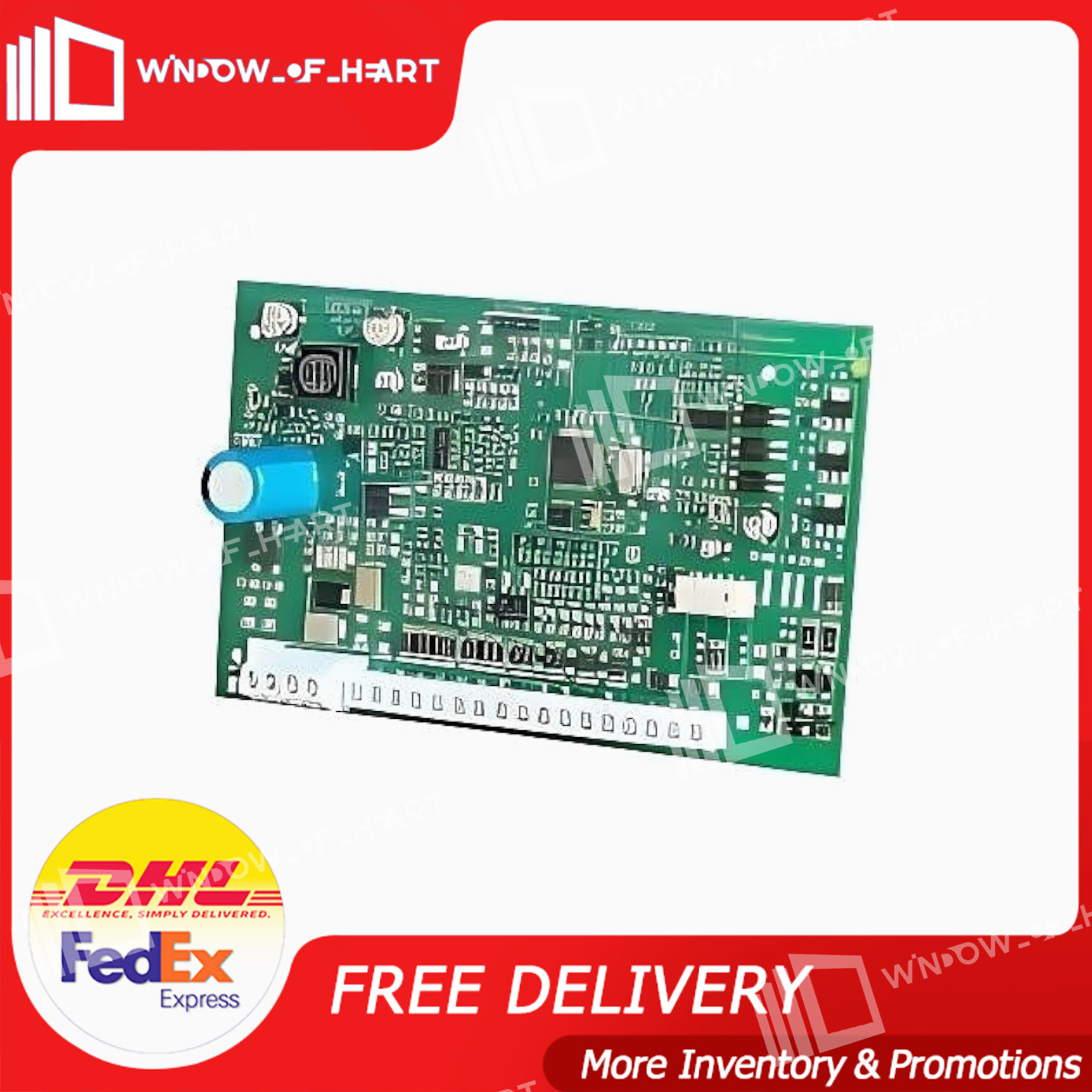 DSC PC1404 Alarm Control Panel PowerSeries 4 Zone PC1404PCB FedEx/DHL delivery