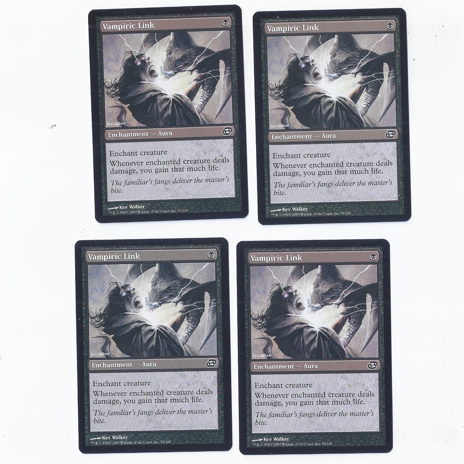 MTG Planar Chaos PLC 4x Vampiric Link 92/165 Magic the Gathering LP-NM