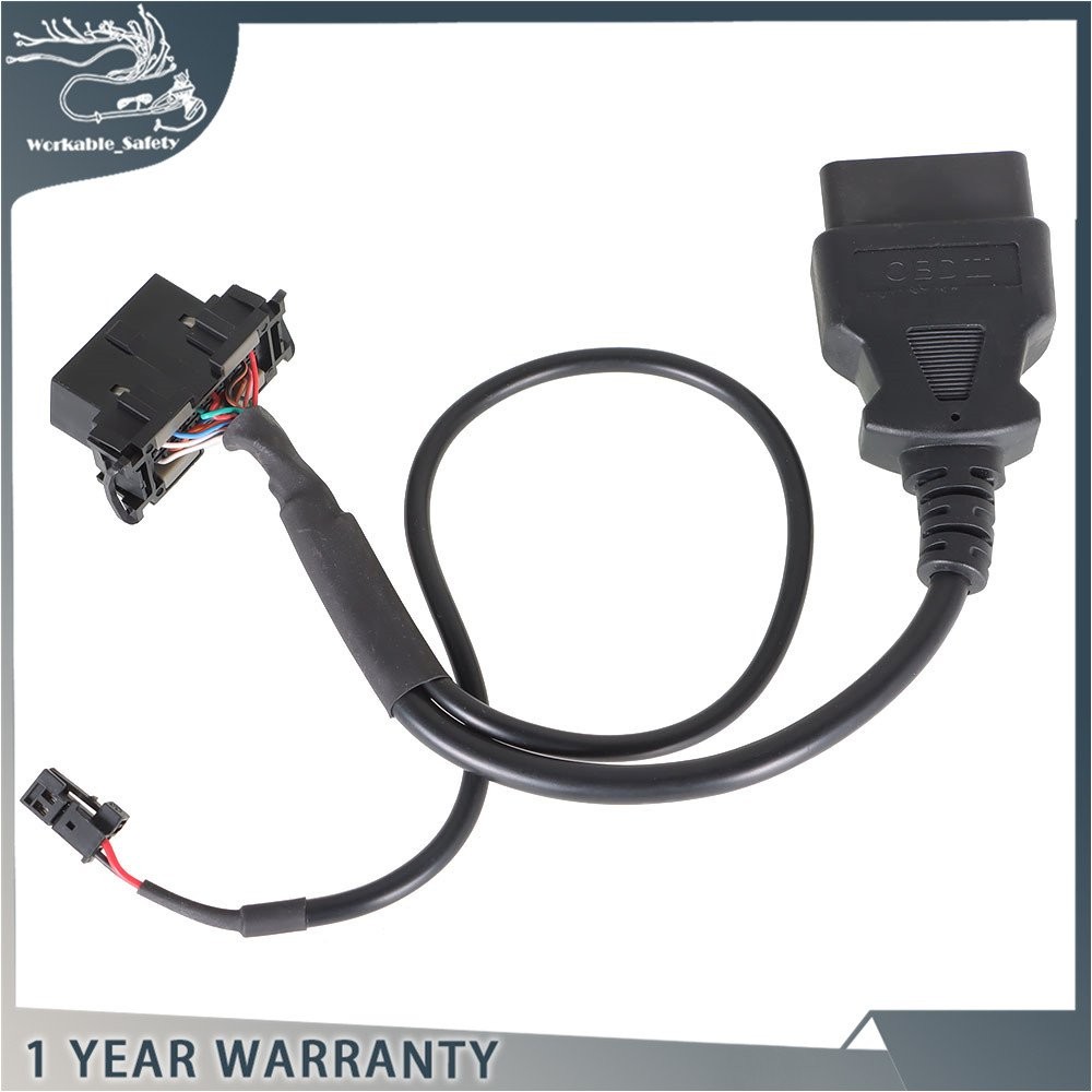 1 Pack For Dodge Ram 1500 2018-2020 Car Security Gate Bypass OBD2 Cable