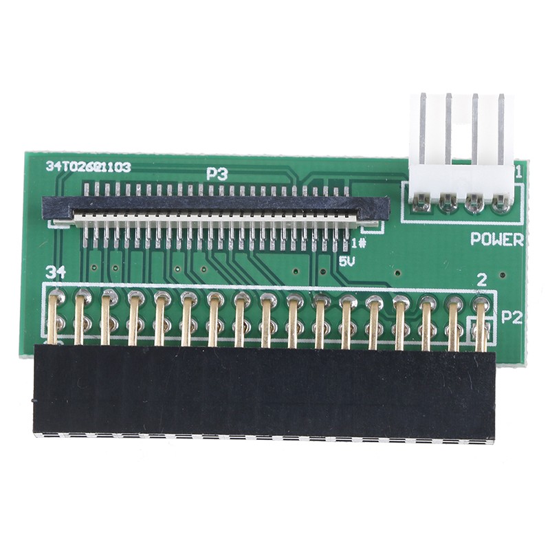 34Pin floppy interface to 26pin FFC FPC flat cable adapter PCB converter b-cx