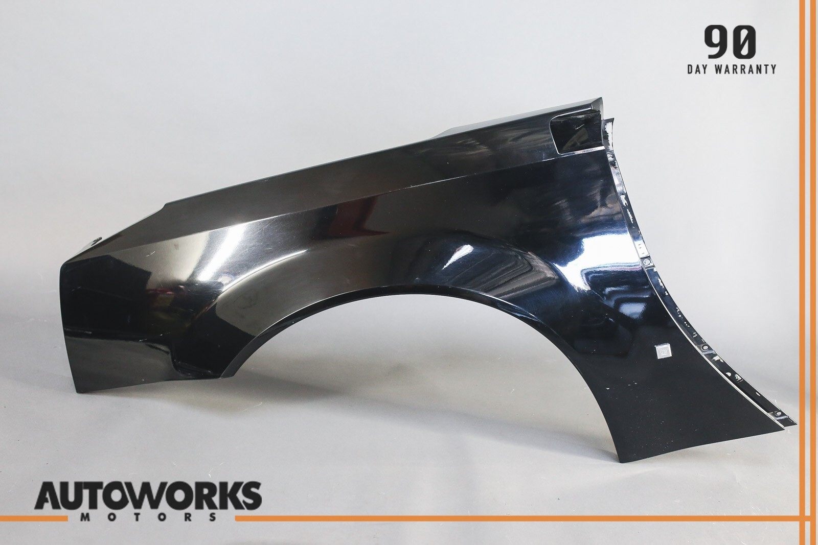 04-09 Cadillac XLR Rear Right Passenger Side Quarter Panel 10355381 Black OEM