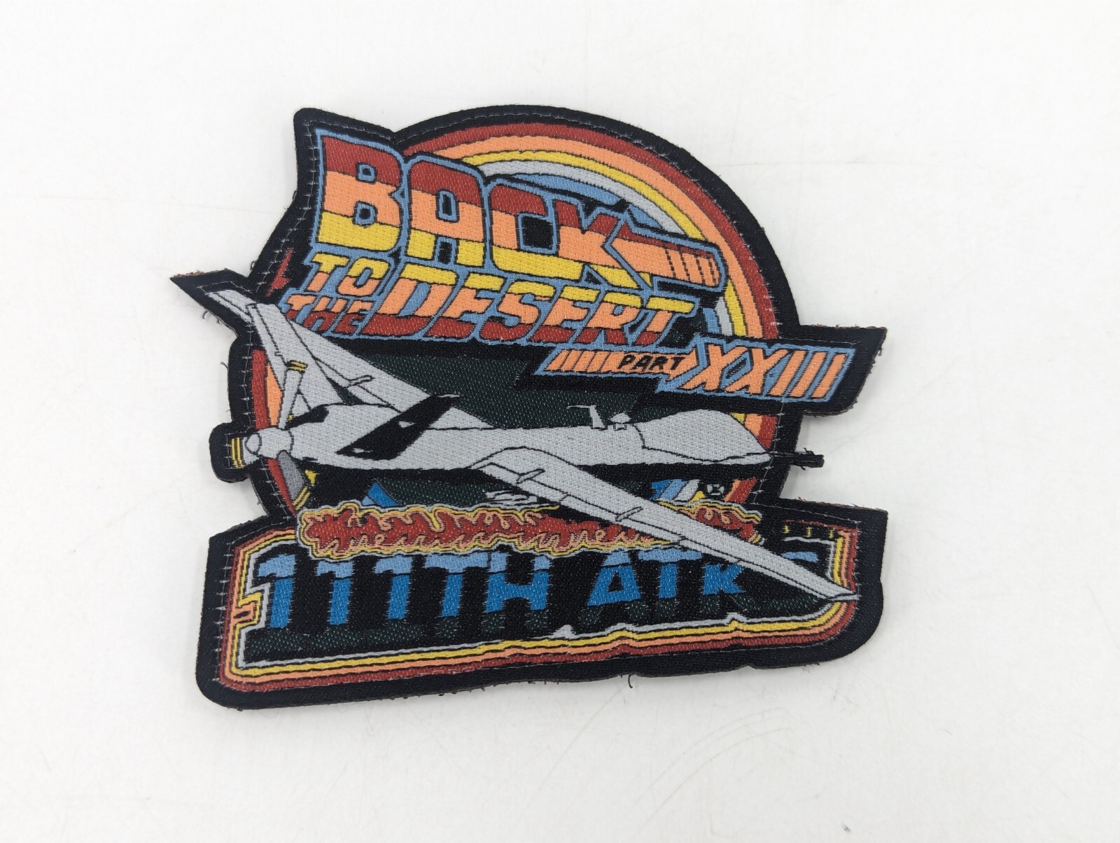 USAF 111th ATTACK WING Patch Back to the Desert Part XXIII MQ-9 Reaper Air Force