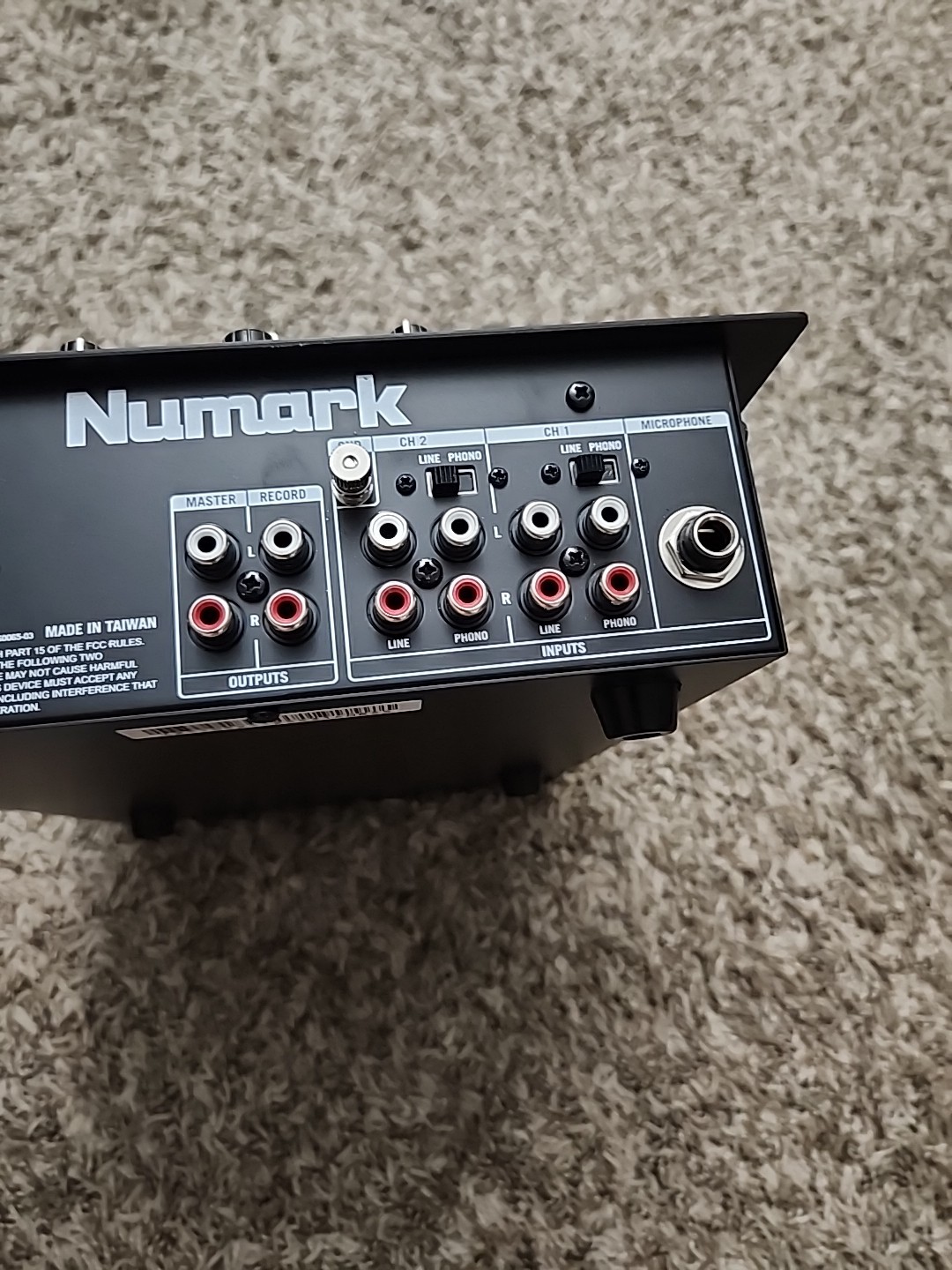 Numark M2 Scratch Mixer 2-channel DJ Mixer | Device Only