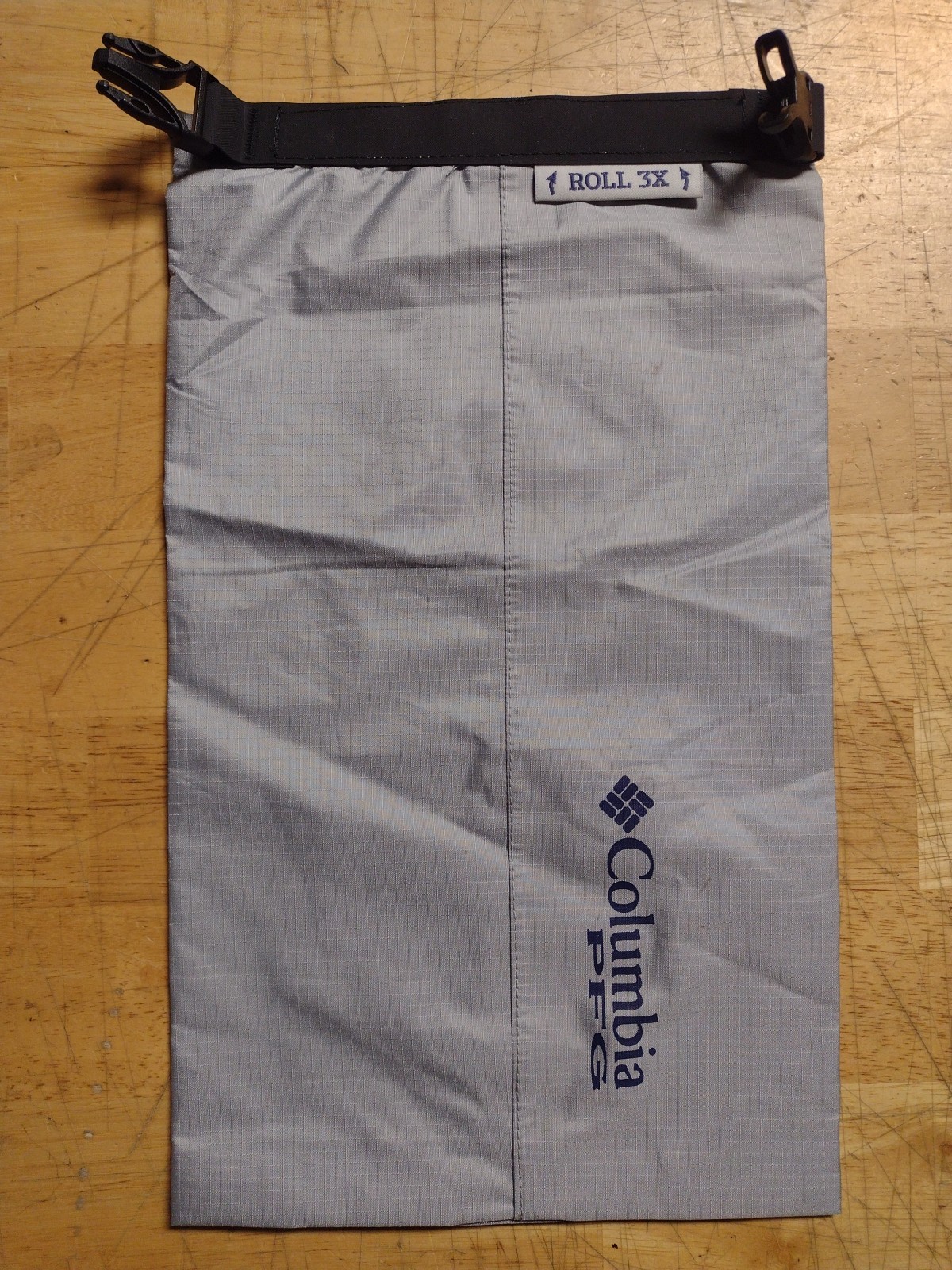 Columbia Dry Bag PFG Fishing Water Sports Camping Low Drag Ripstop Gray Utility