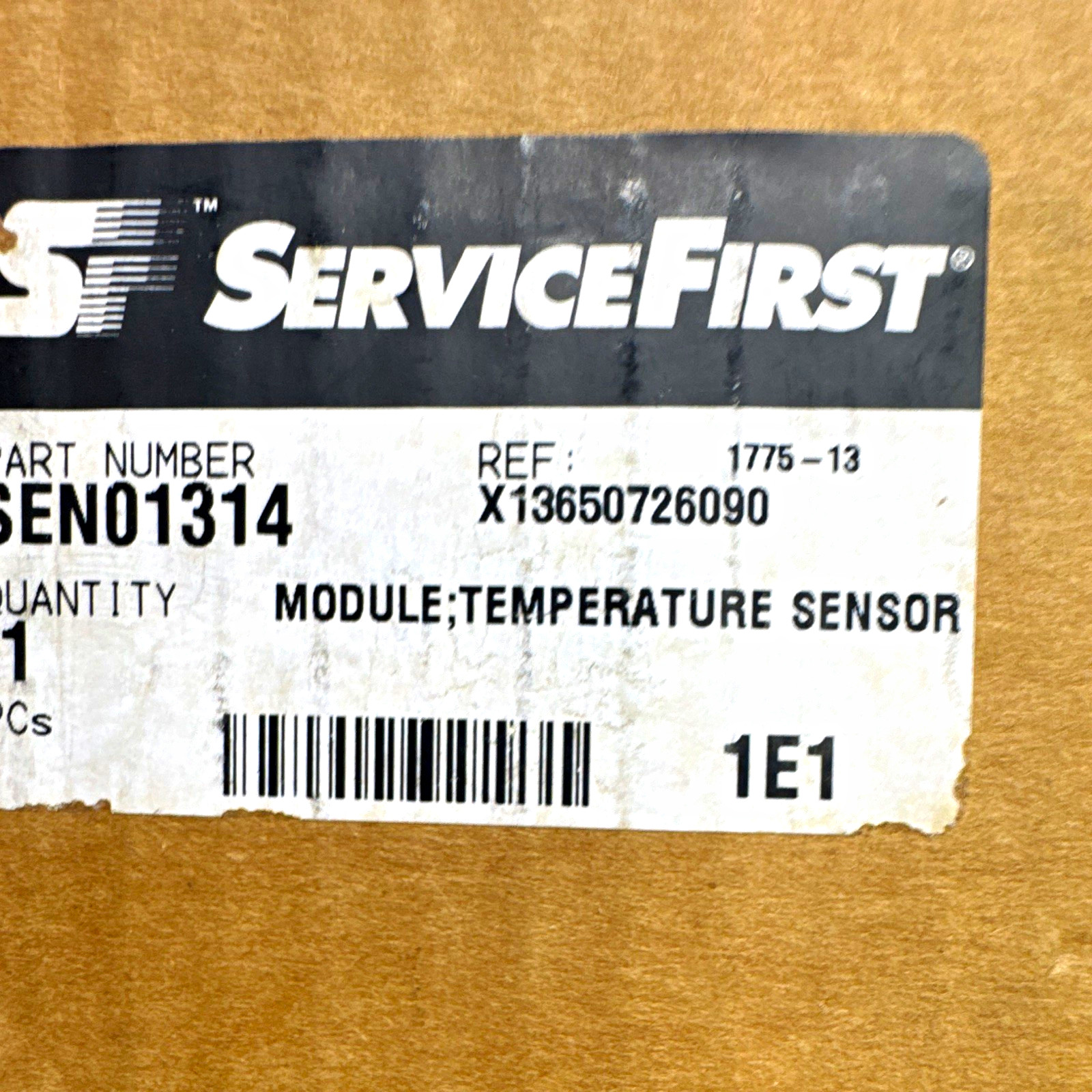 ServiceFirst SEN01314 Temperature Sensor Module Brown Ref X13650726090