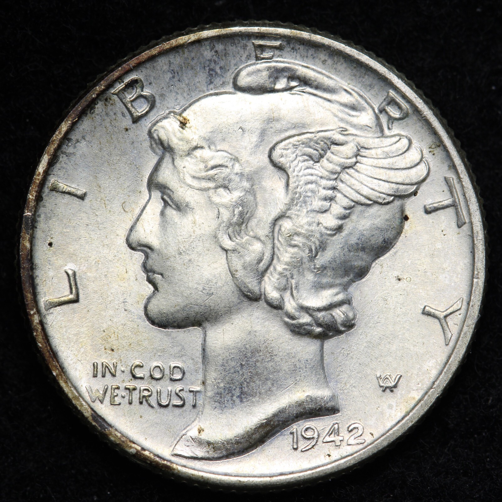 1942 Mercury Silver Dime GEM BU *UNCIRCULATED* MS E220 WZH