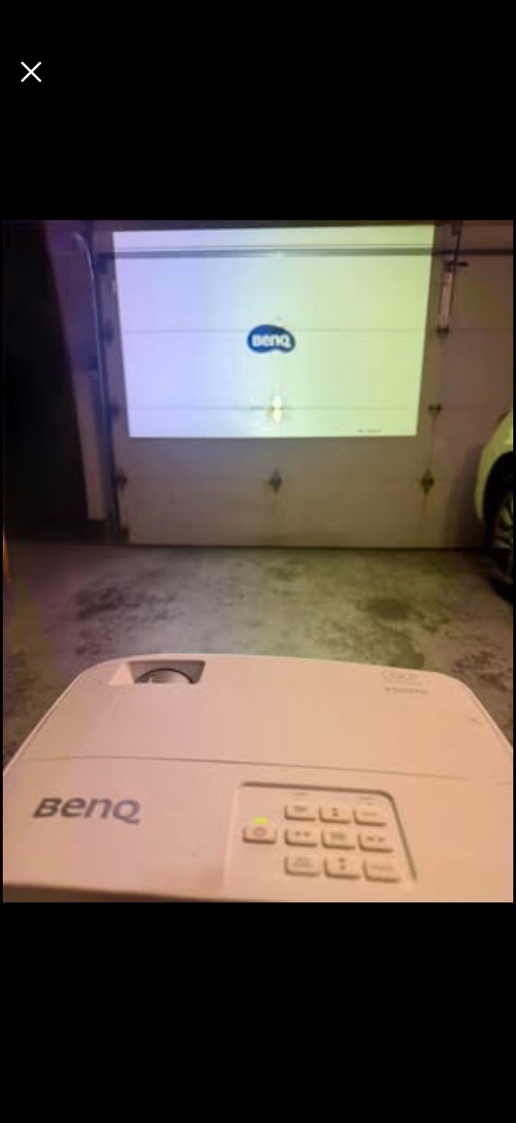 BenQ MW526 DLP Projector 3200 Lumens 1280x800 White HDMI Remote Case