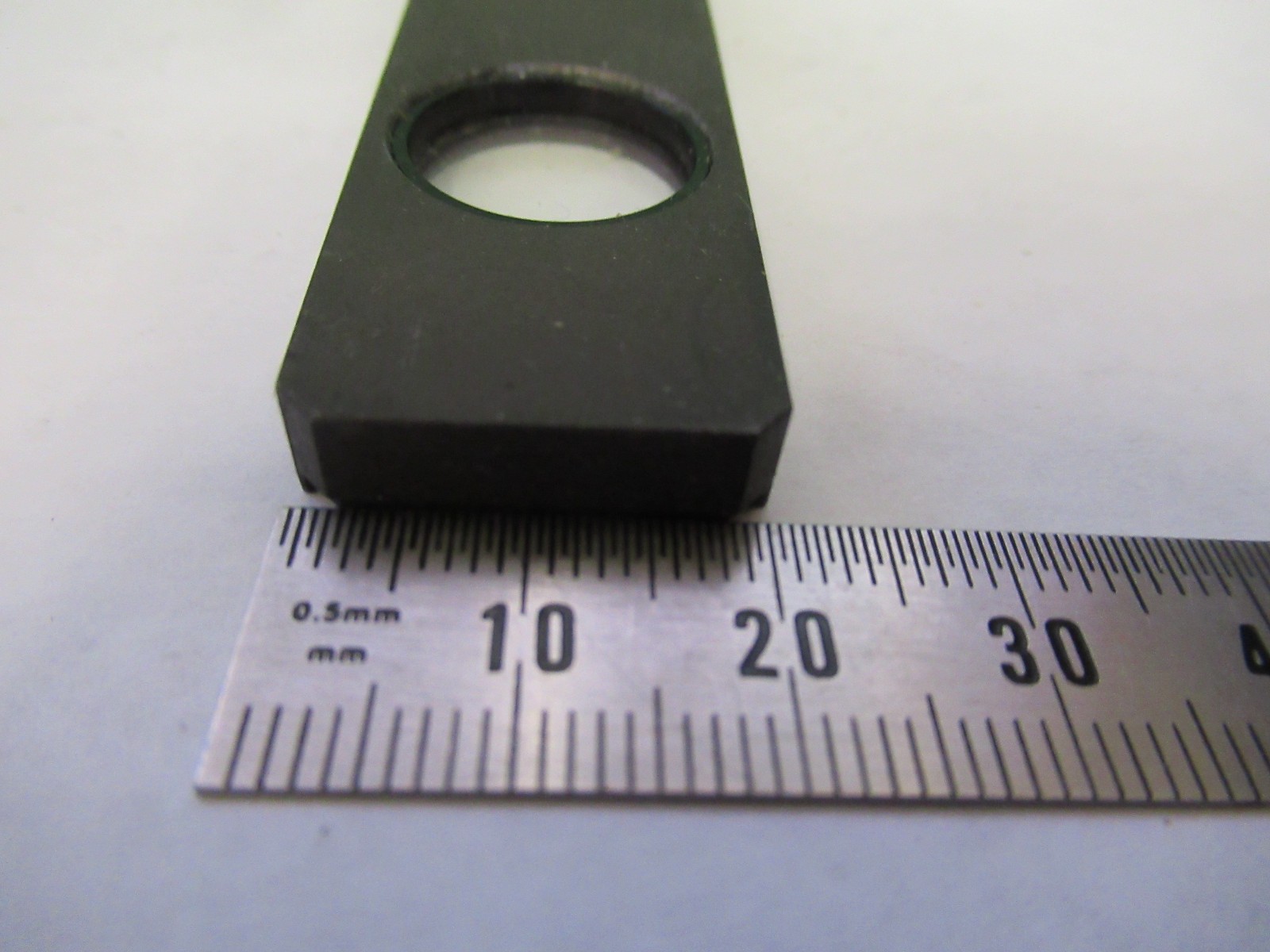 AUS JENA GERMANY LAMBDA SLIDE POLARIZER MICROSCOPE PART AS PICTURED V8-B-05