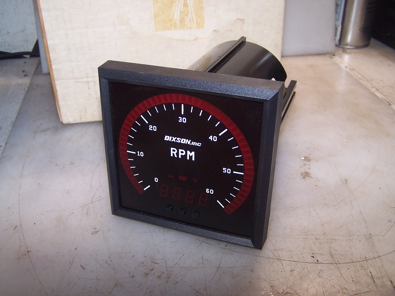 NEW AMETEK DIXSON 0-60 RPM PROGRAMMABLE BARGRAPH LED DISPLAY MODEL 051P