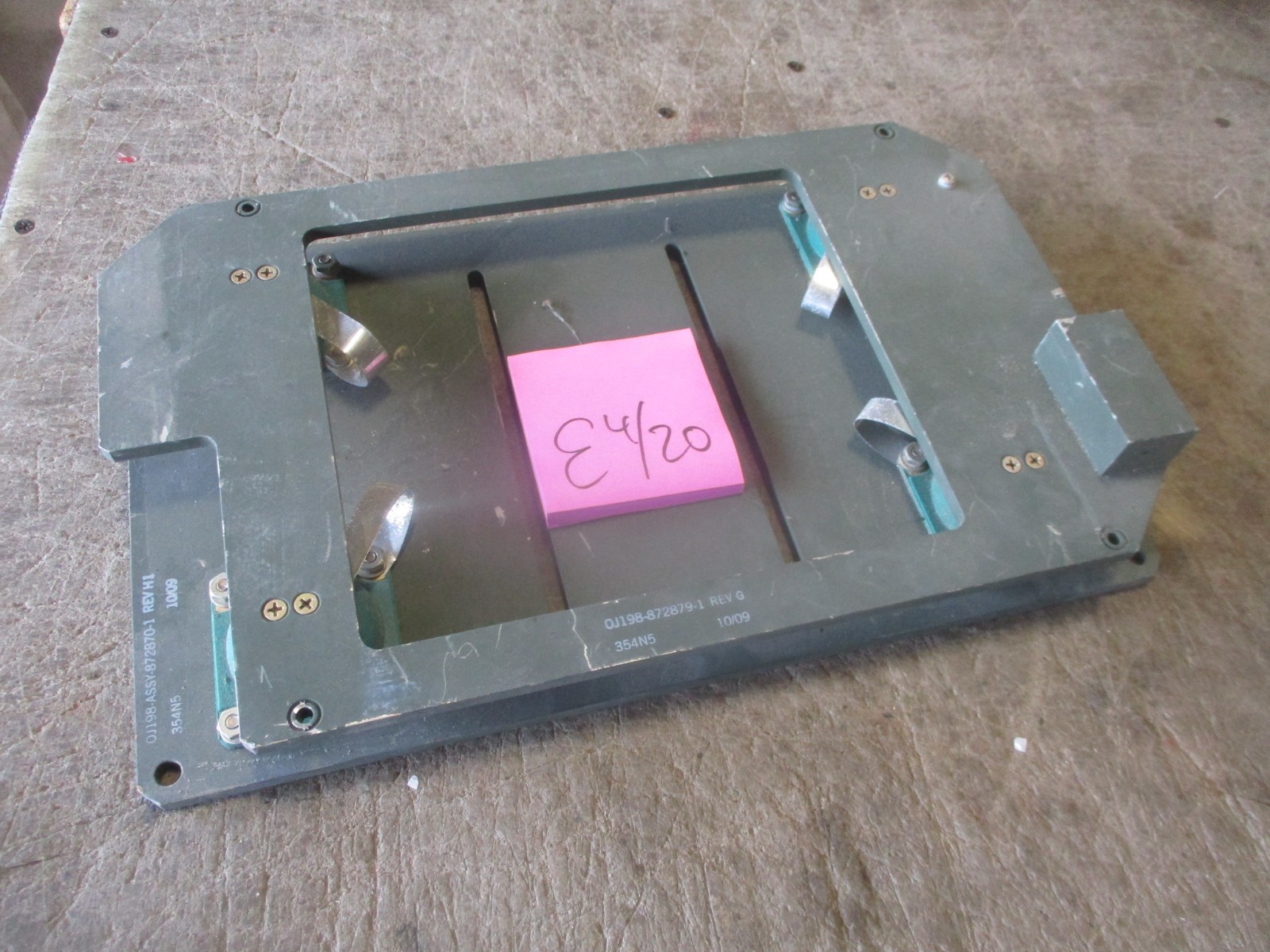 NOS Screen/Monitor Shock Mount for Blue Force Tracker System BFT in HMMWV etc.