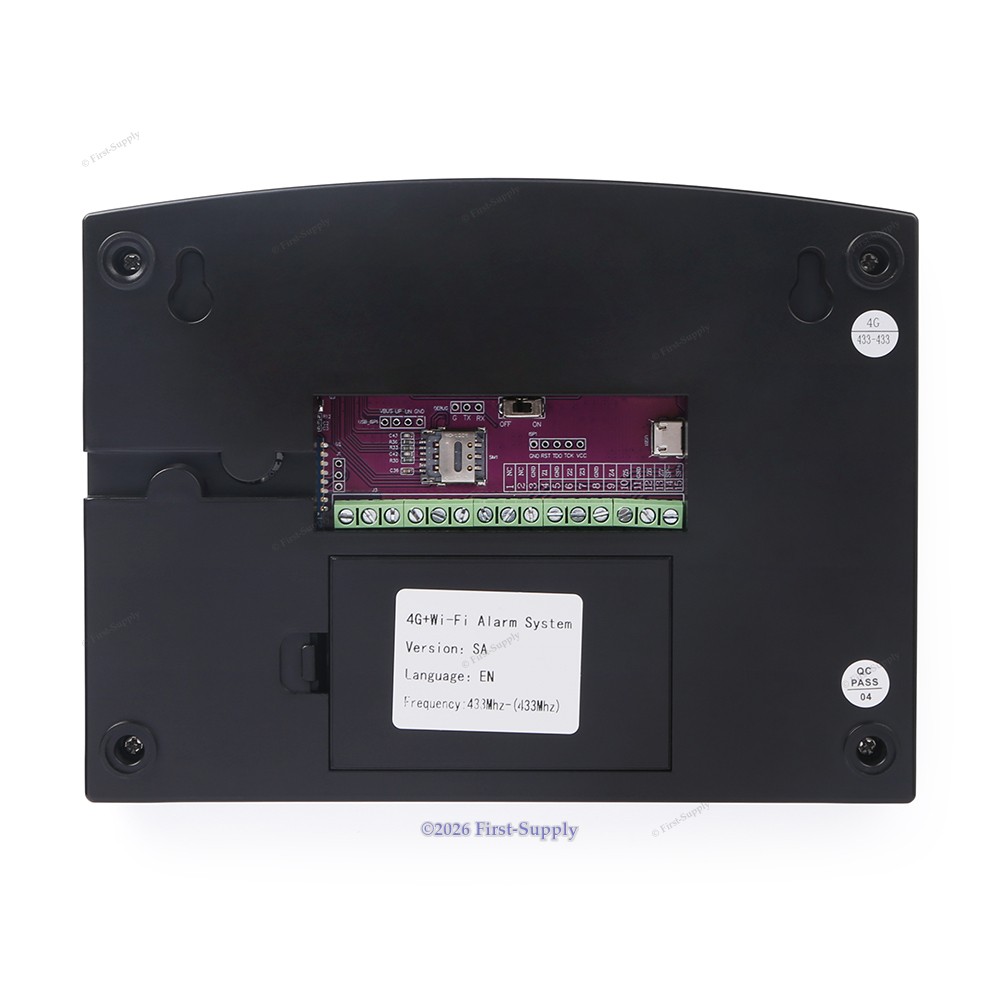 HOMSECUR APP Controlled Wireless &wired WIFI 4G GSM Home Security Alarm System