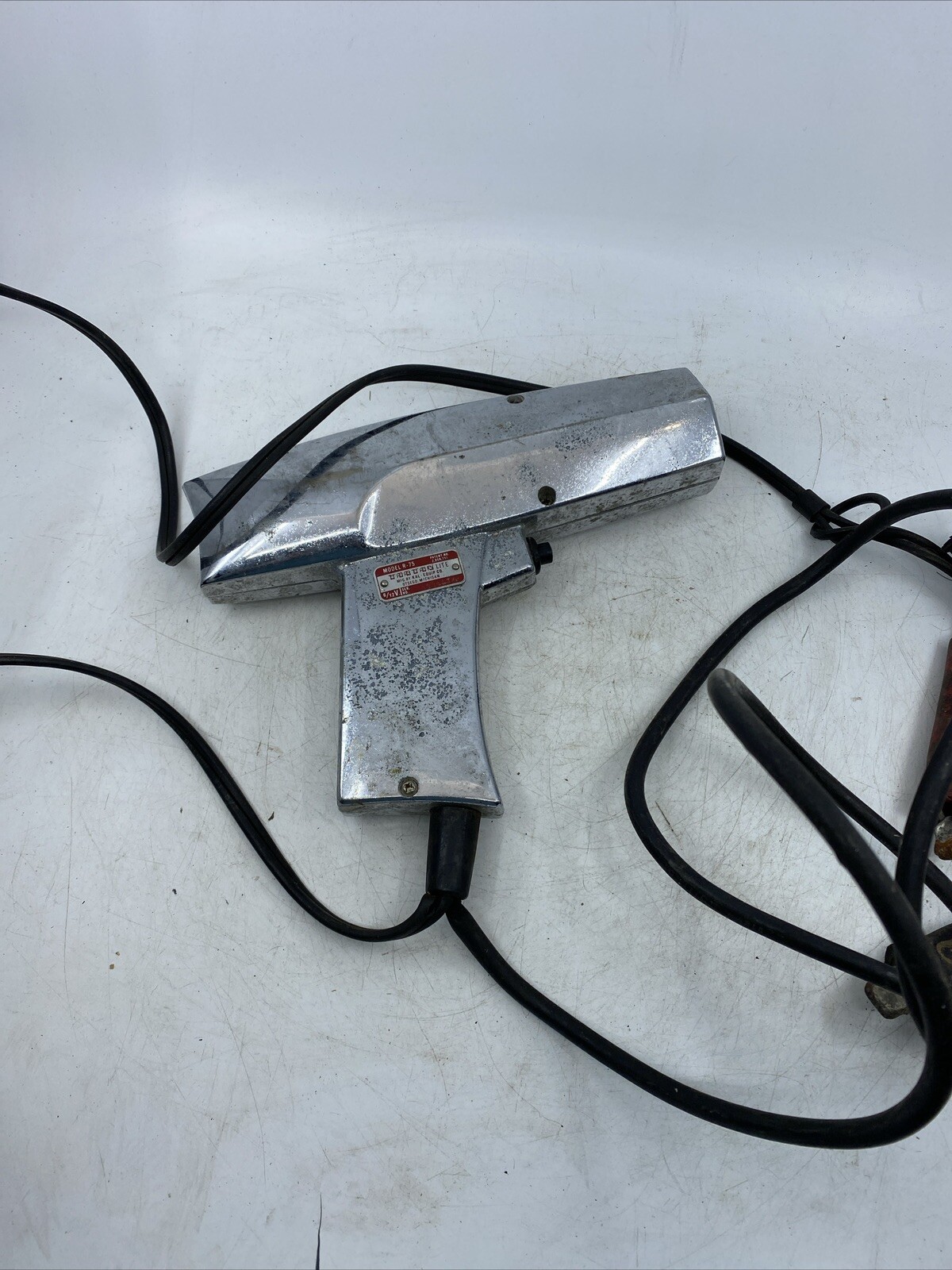 Vintage Mac Tools Chrome Ignition Timing Light Model R-75