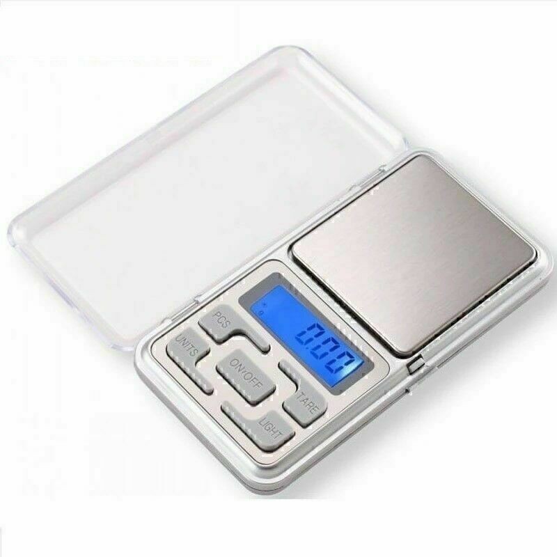 Mini Digital Scale 200g x 0.1g Jewelry Gold Silver Coin Gram Pocket Herb Grain