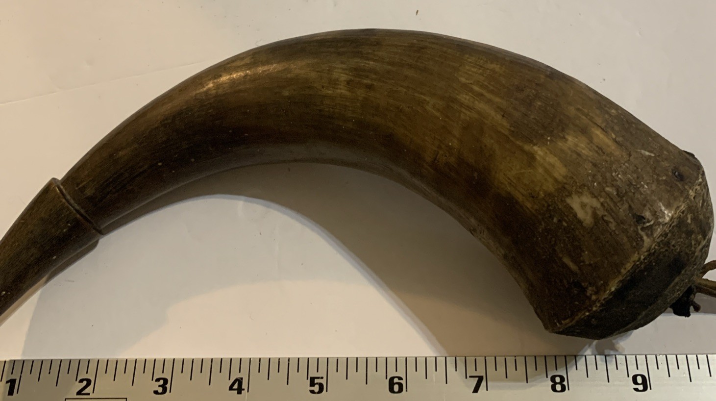 Antique Powder Horn for Muzzleloader