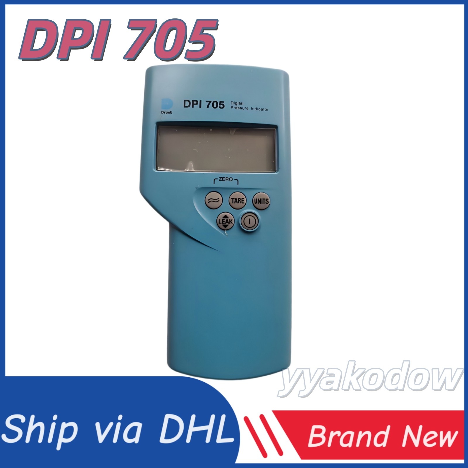 1PC DPI 705 Pressure Transducer Sensor for Hydraulic Pneumatic System Used