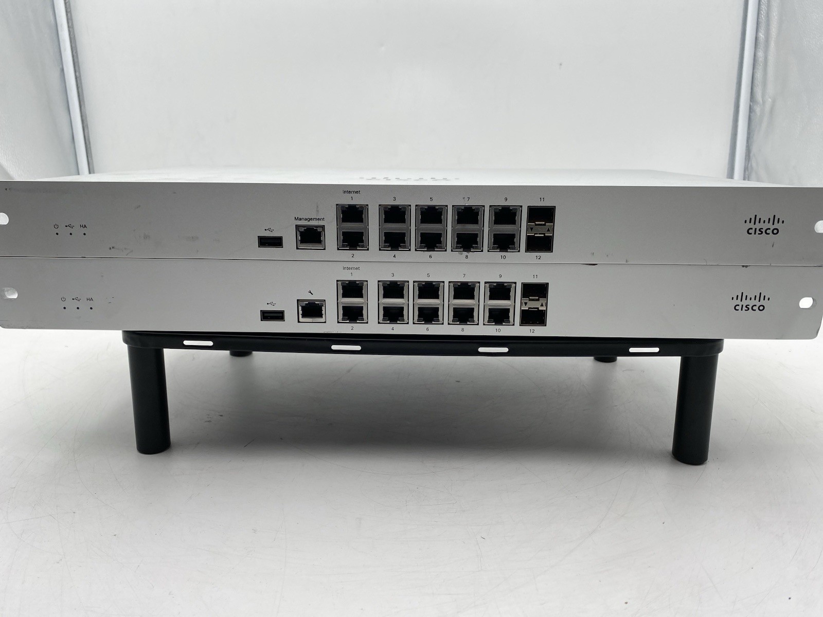 LOT OF 2 Cisco Meraki MX84-HW Cloud Managed Security Appliance Unclaimed