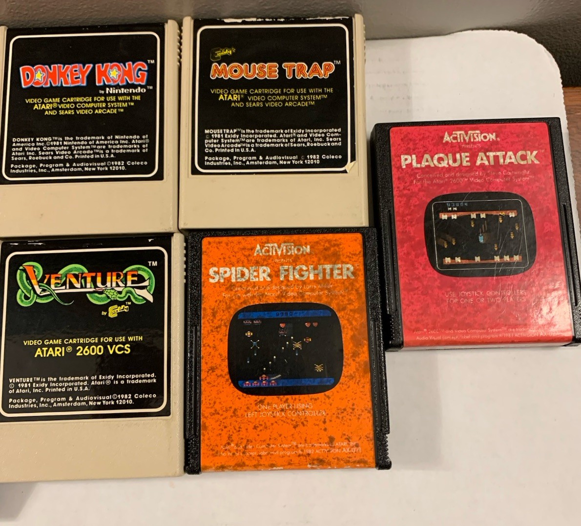 Coleco Gemini System | Console & Cords | 2 Controllers | 9 Games | Tested (Read)
