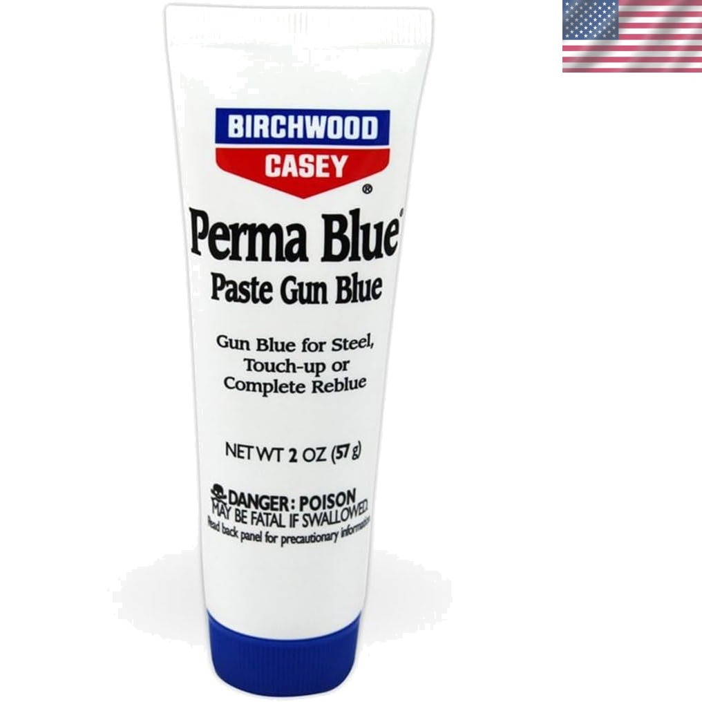 Fast-Acting Long-Lasting Perma Blue Paste/Liquid Gun Blue for Steel, Touch-Up...