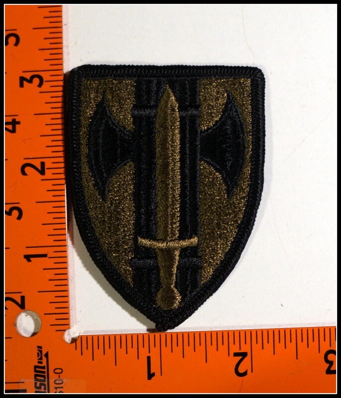 Military Patches US Army 18th Military Police Brigade Subdued New OS #T2170