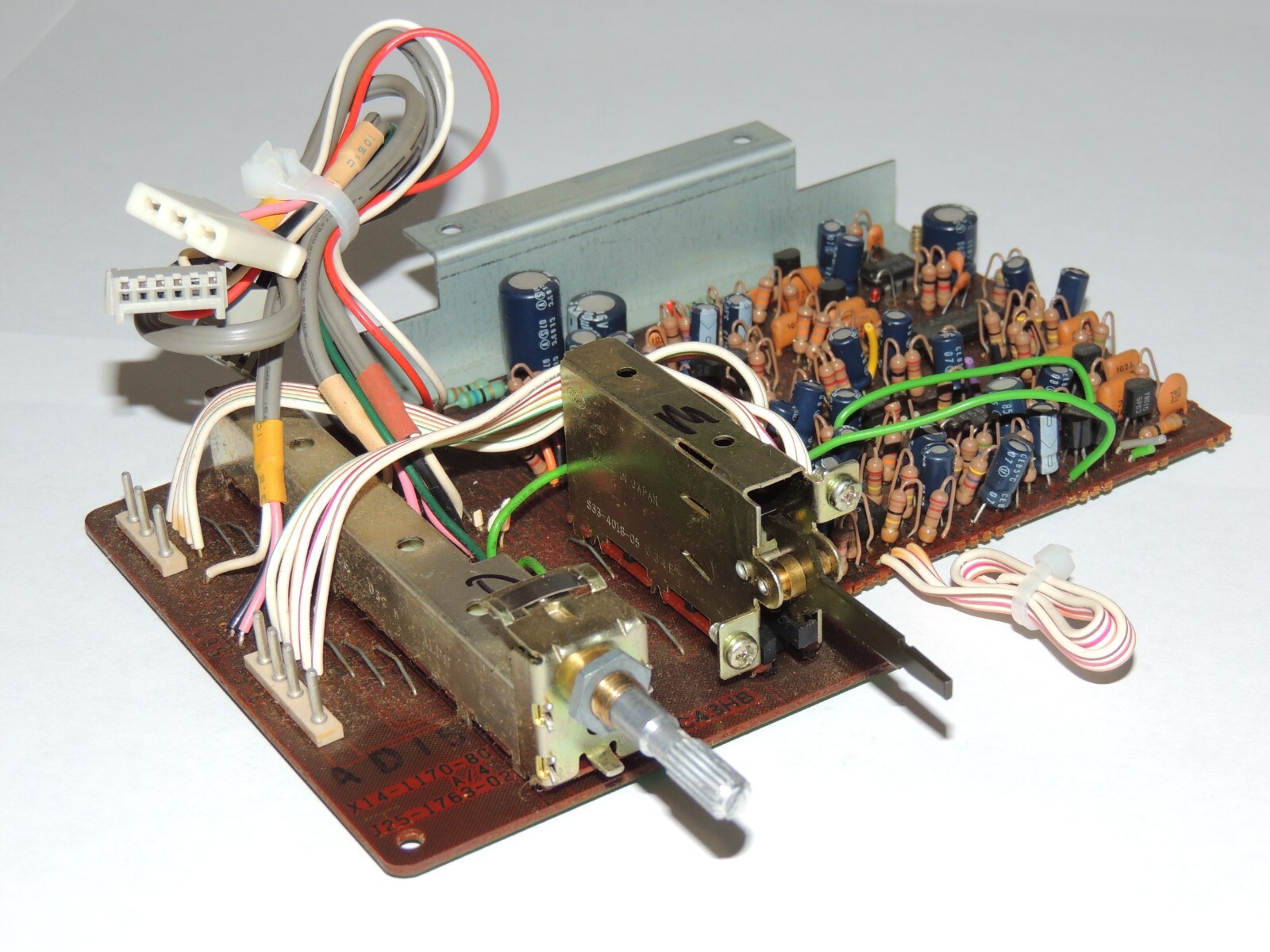 Kenwood Super Eleven   Reverb Complete Assy & Switches & Wires   J25-1763-02