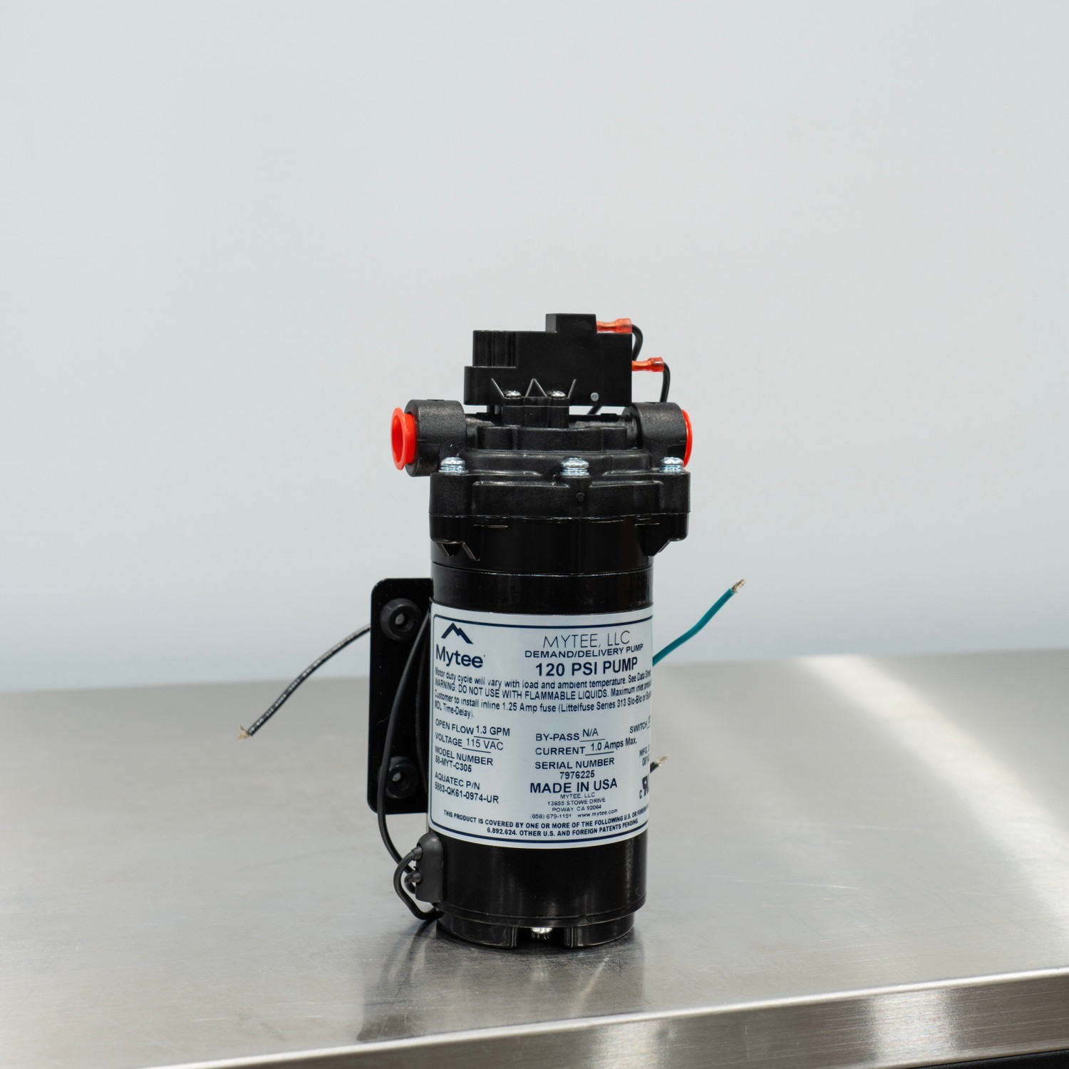 Mytee Extractor Demand Pump 120 PSI | C305
