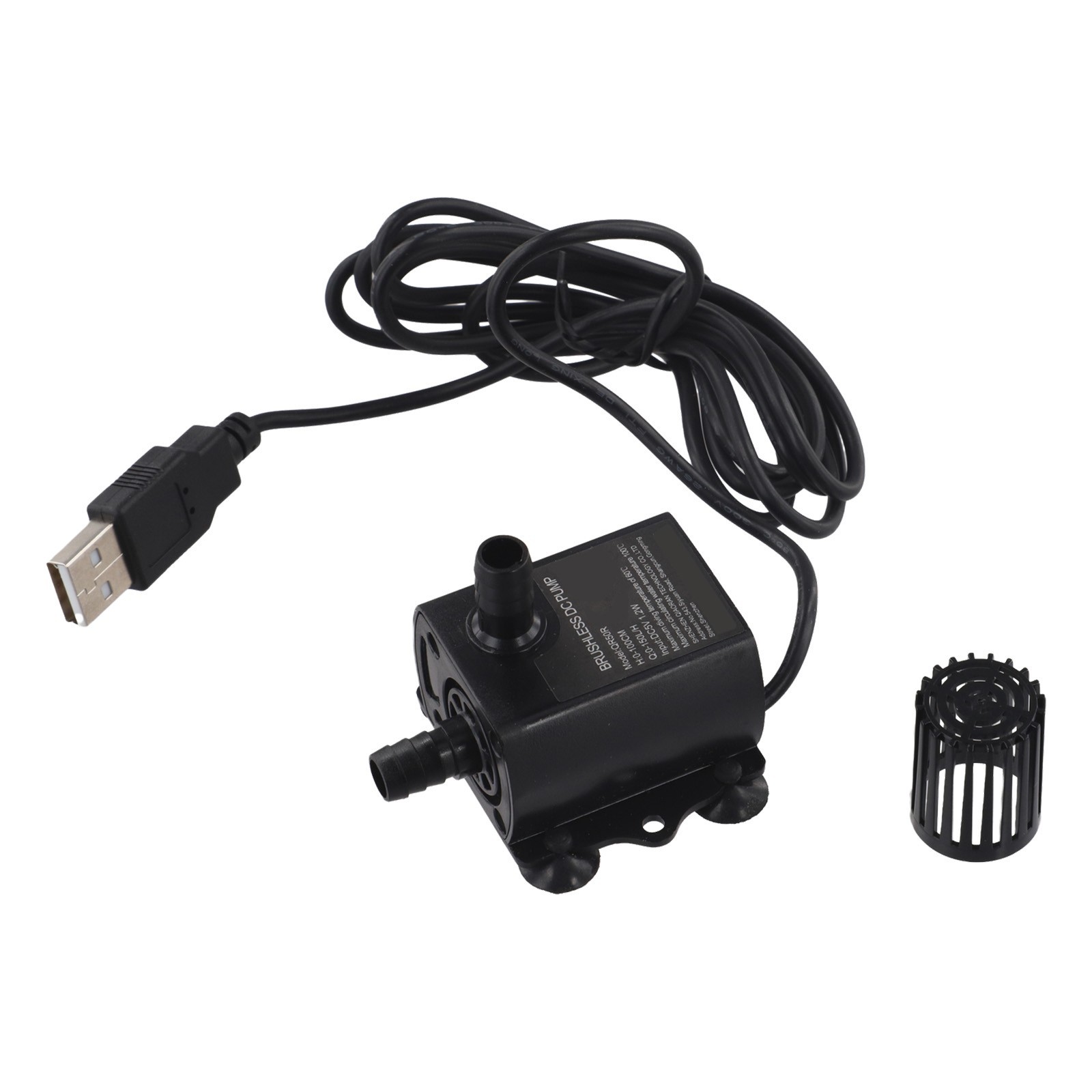 Compact USB Brushless Water Pump with Filter for Various Water Applications