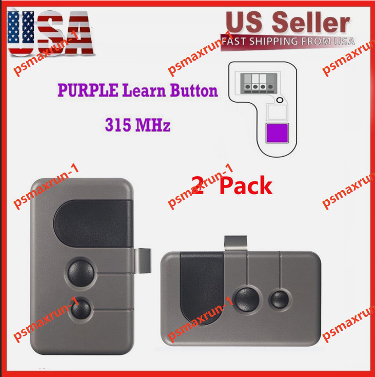 315MHZ For Sears Craftsman Garage Door Opener Remote Control 139.53753 HBW2028