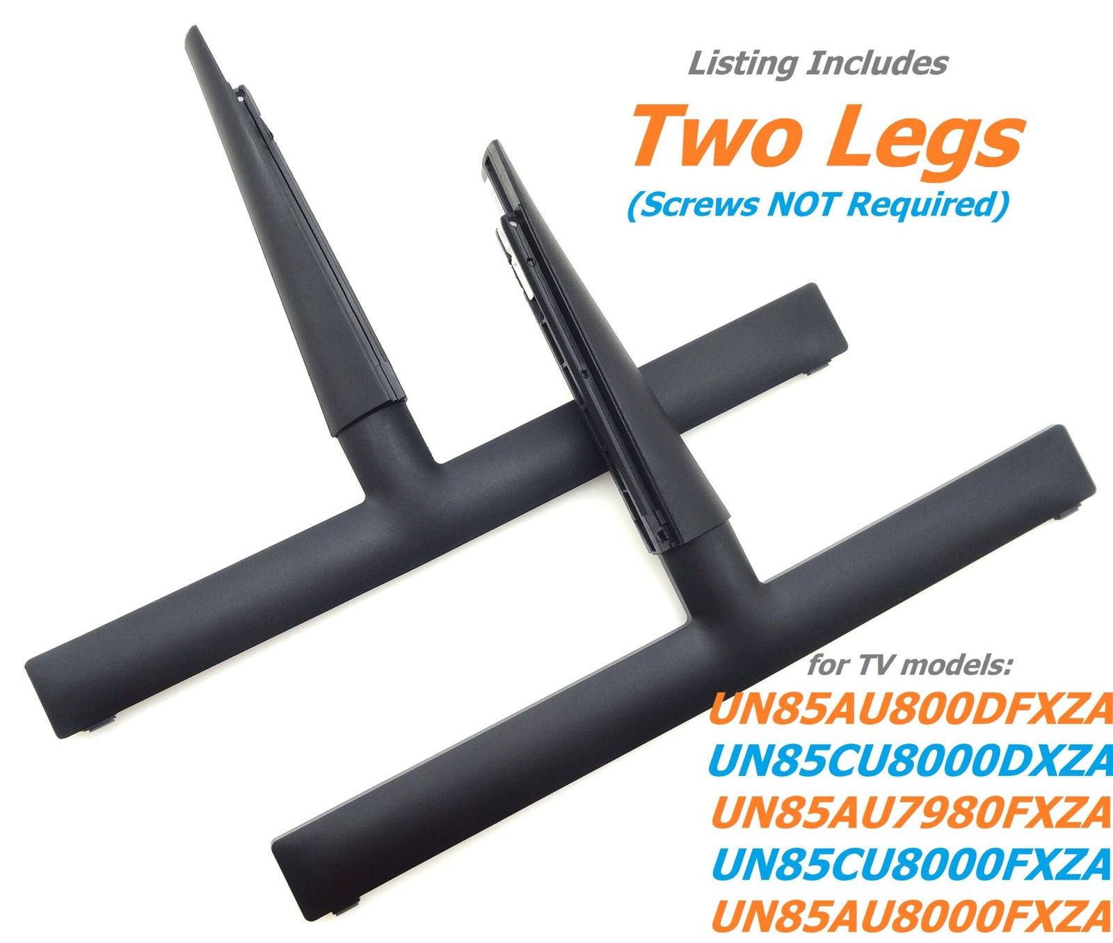 New Samsung UN85AU8000 UN85CU8000 Stand Legs [BN96-52714A / BN63-19341A]