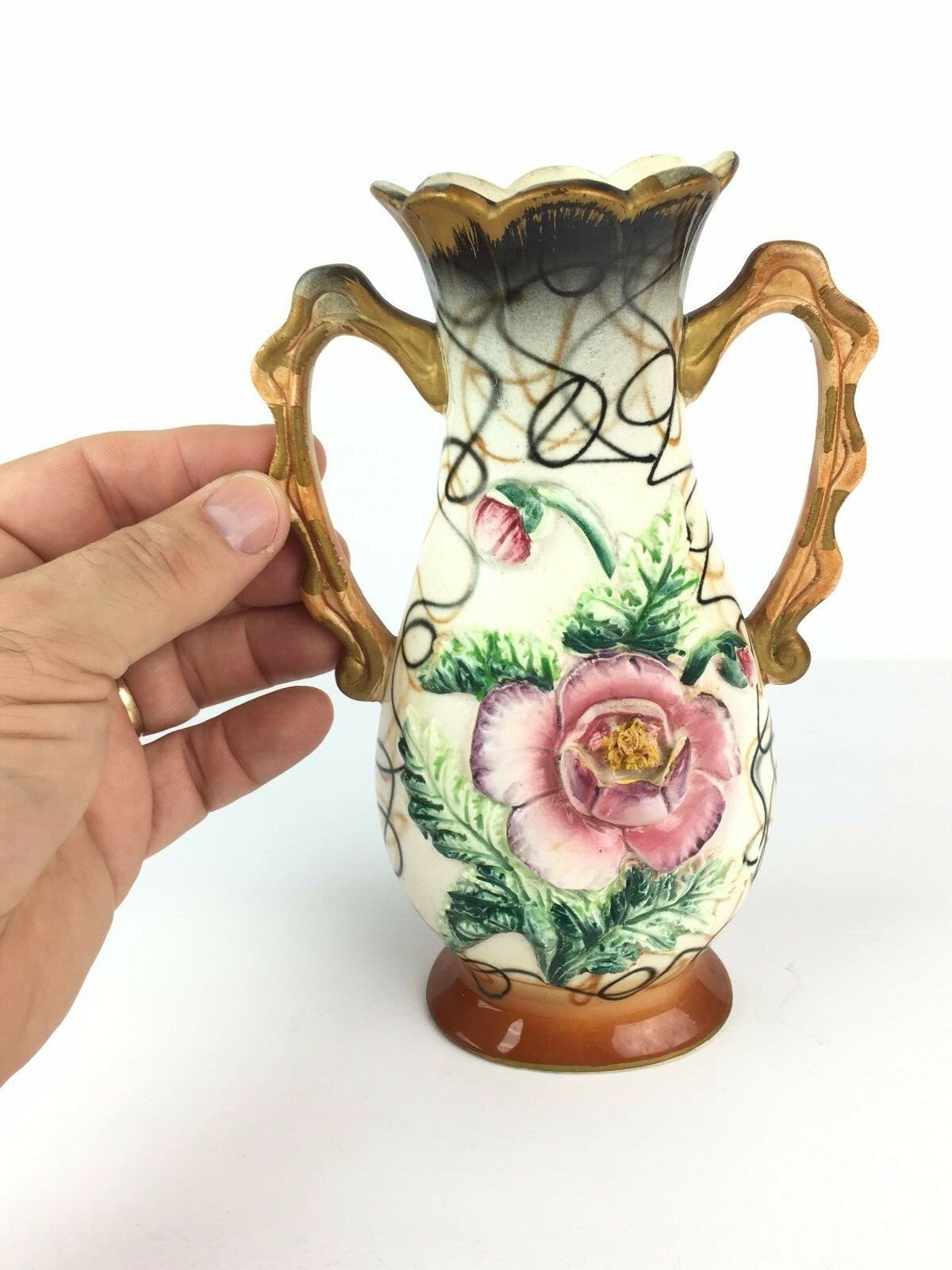 Mid-Century Ugly Vase - Wales Japan