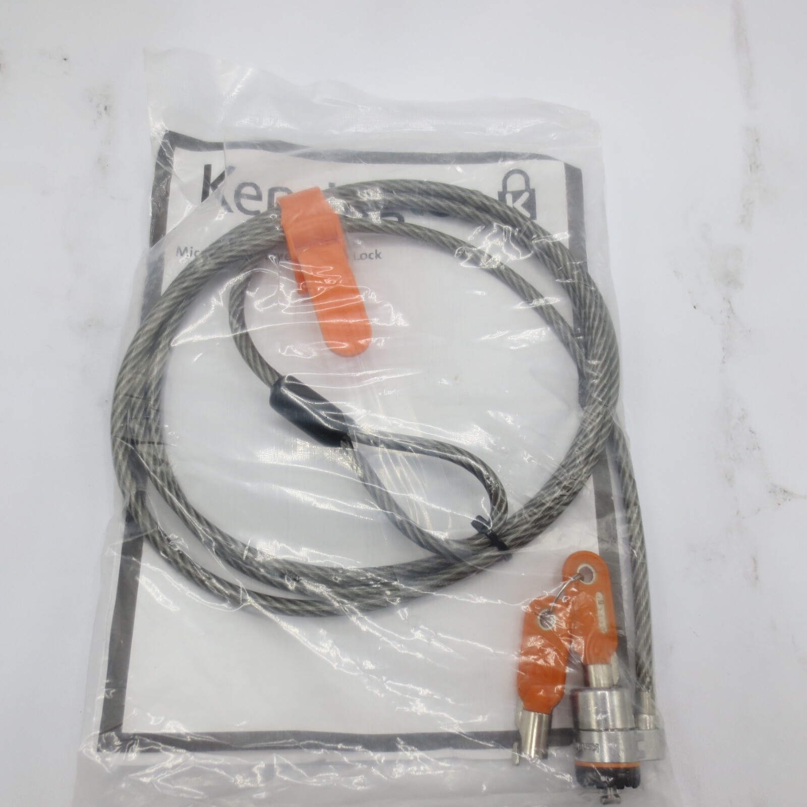 Kensington Master Keyed MicroSaver Steel Notebook Laptop Security Lock K64086F