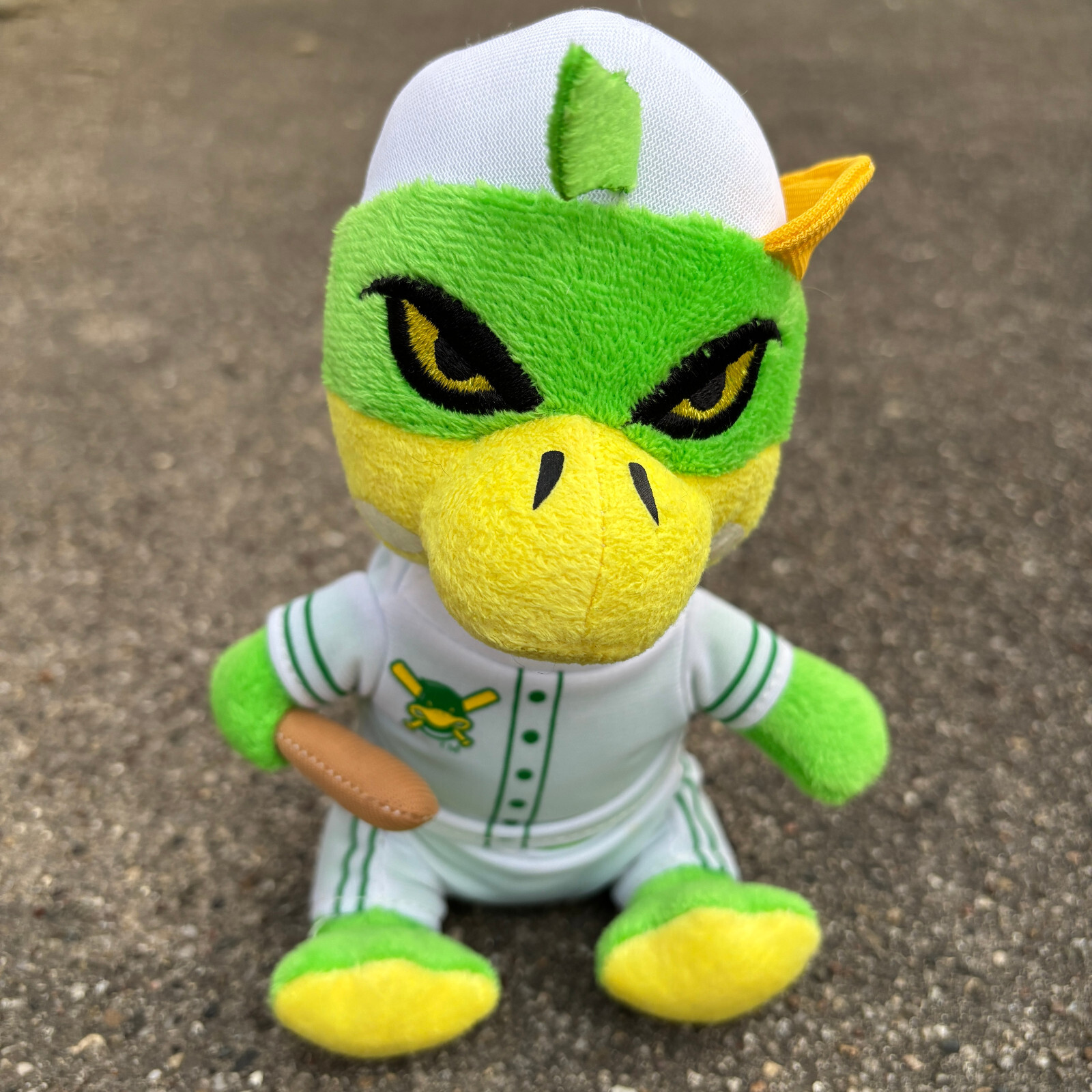 Madison Mallards Green Duck Plush Sponsored By West Bend