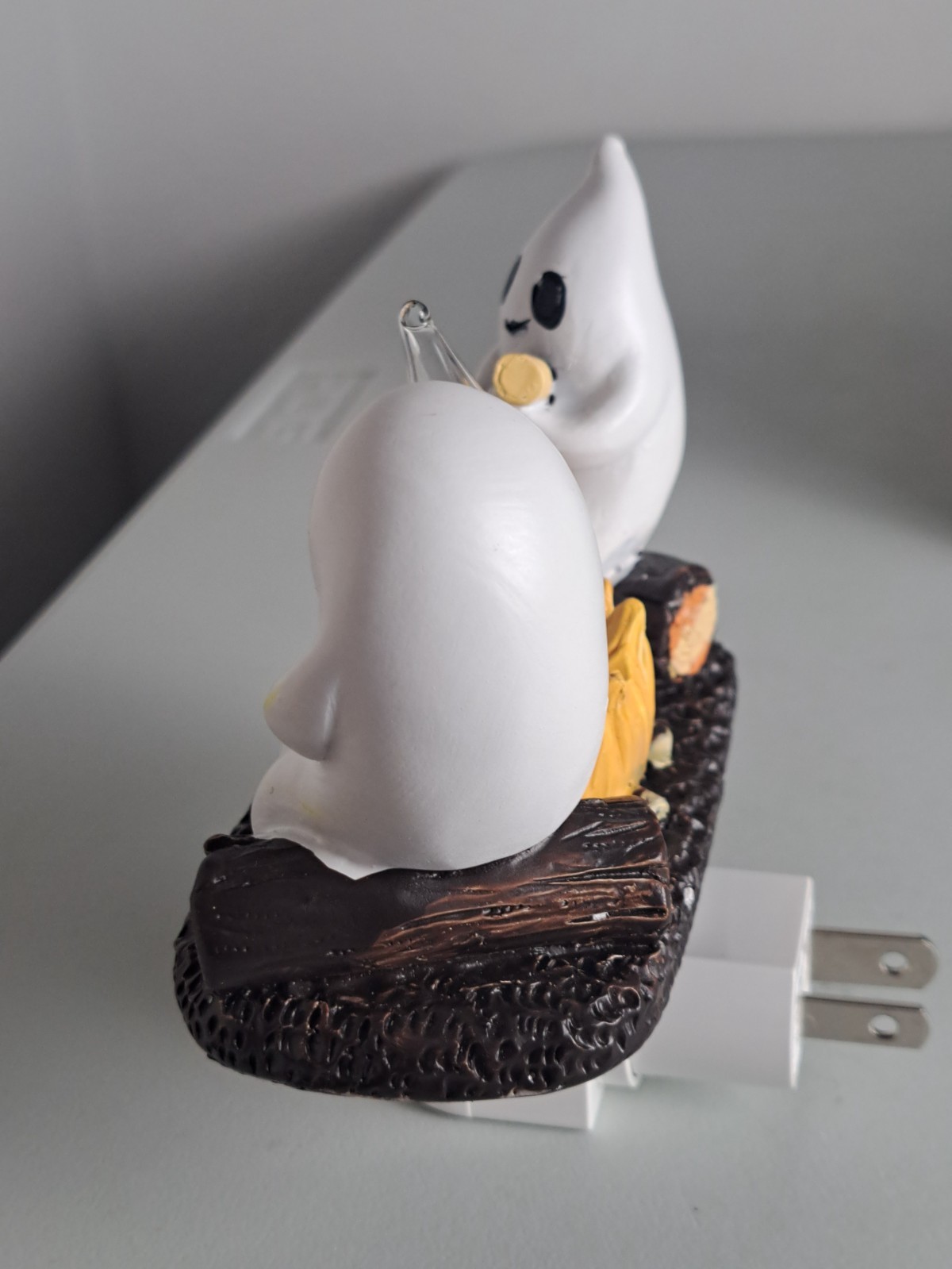Halloween Ghost Campfire Flickering Nightlight Decor Little Ghosts Twinkle Light