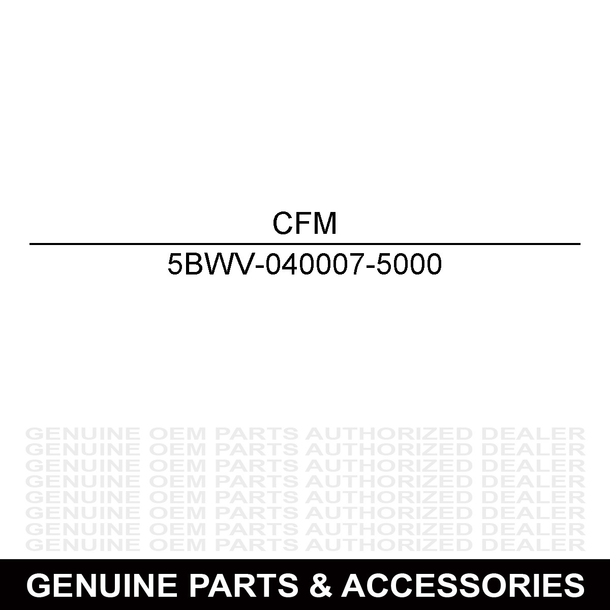 CFMoto 5BWV-040007-5000 Inner Hex Bolt M6x20