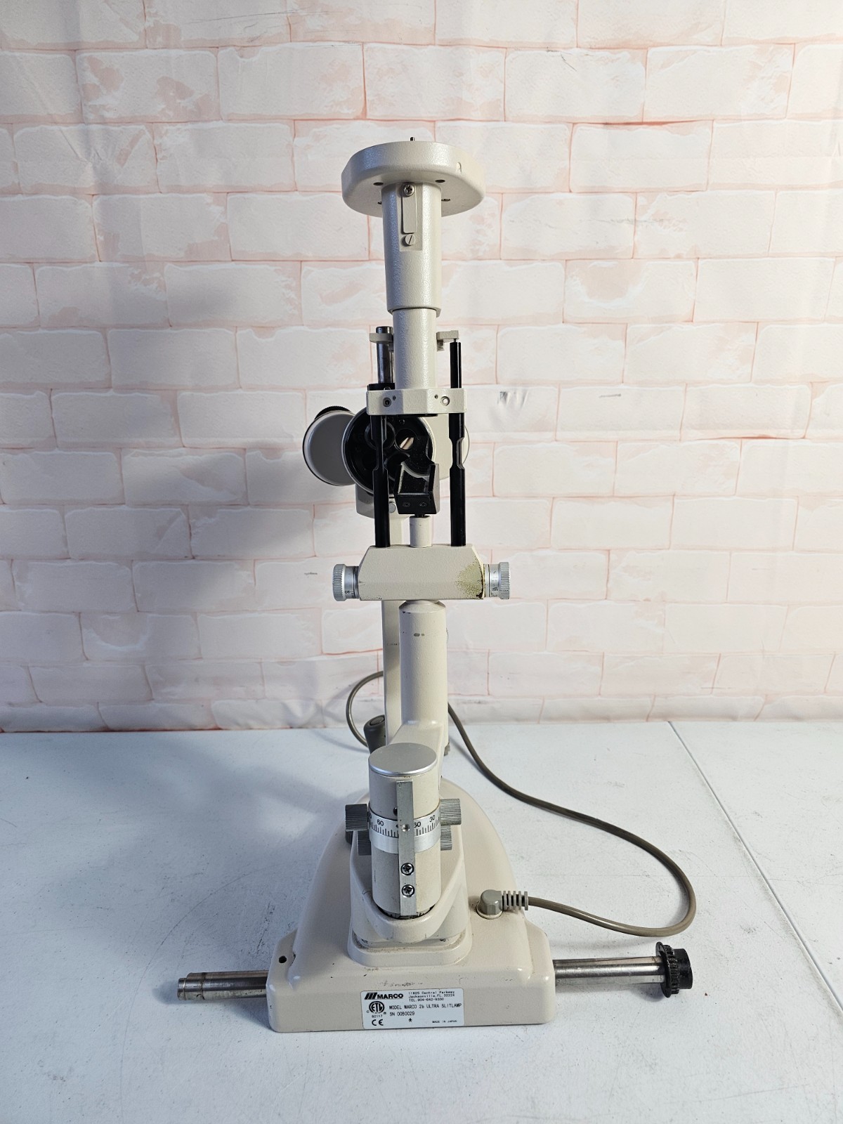 Marco 2B Ultra Slit Lamp *Parts Unit *