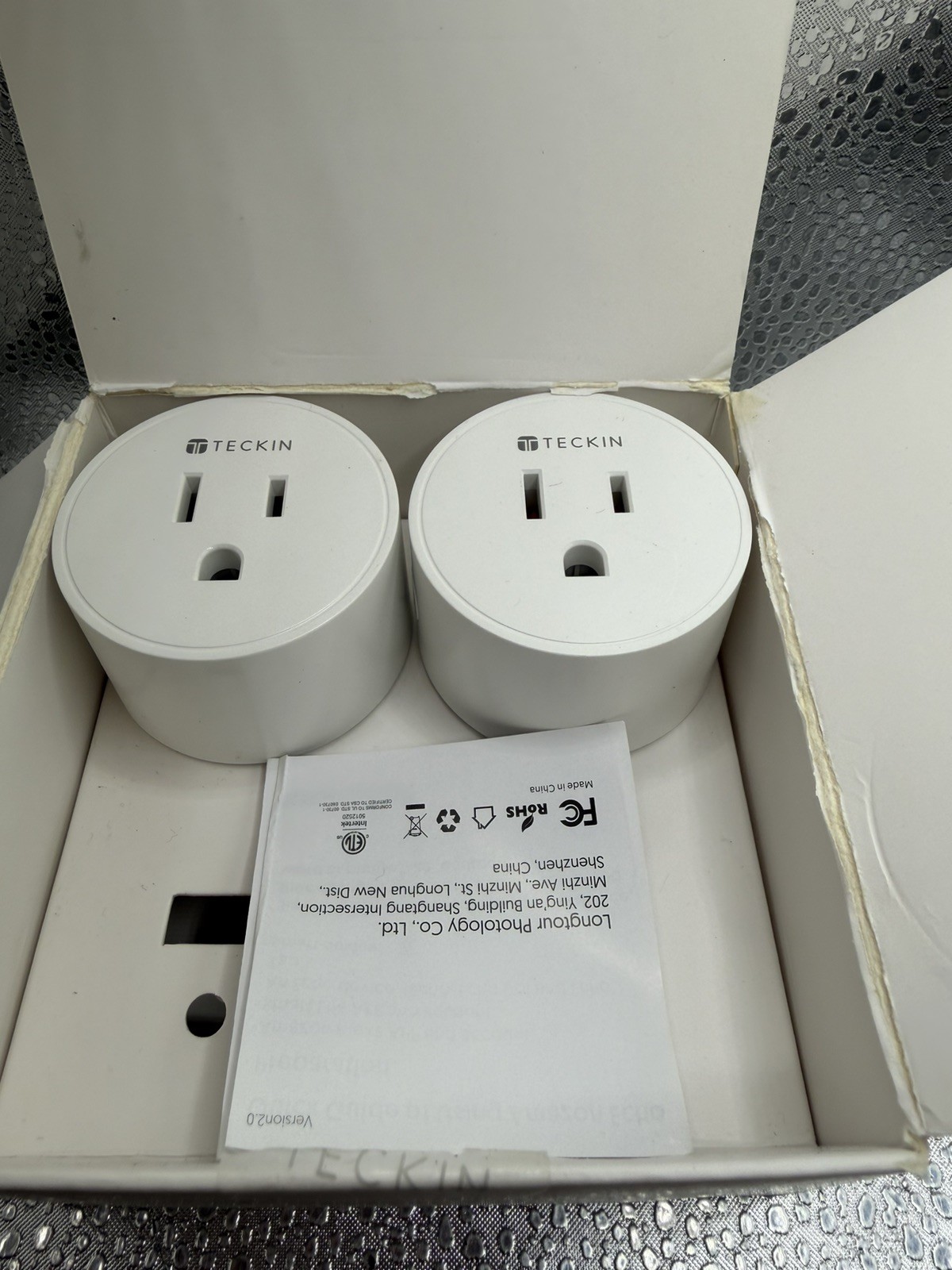 2 Pack TECKIN SP10  Smart Socket New Never Used