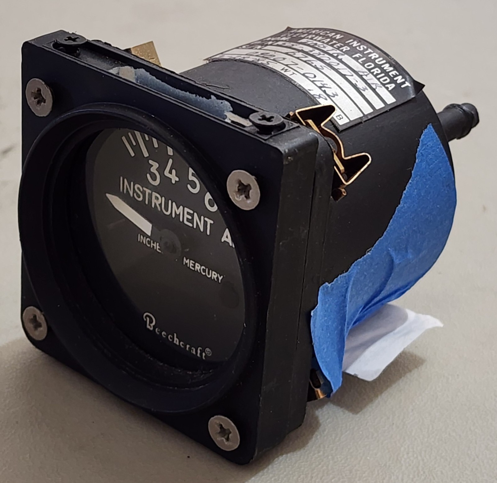 AI/Beechcraft Instrument Air Indicator                  p/n: 58-380017-3