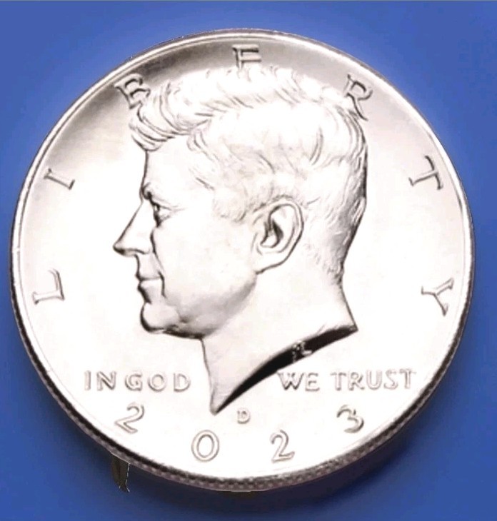 2023-D Clad Gem BU Kennedy Half Dollar Coin From OBW FAST SHIPPING