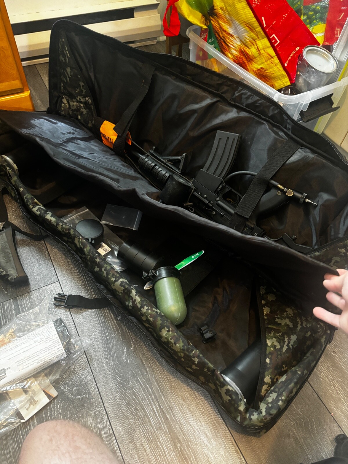 weapon carrying bag