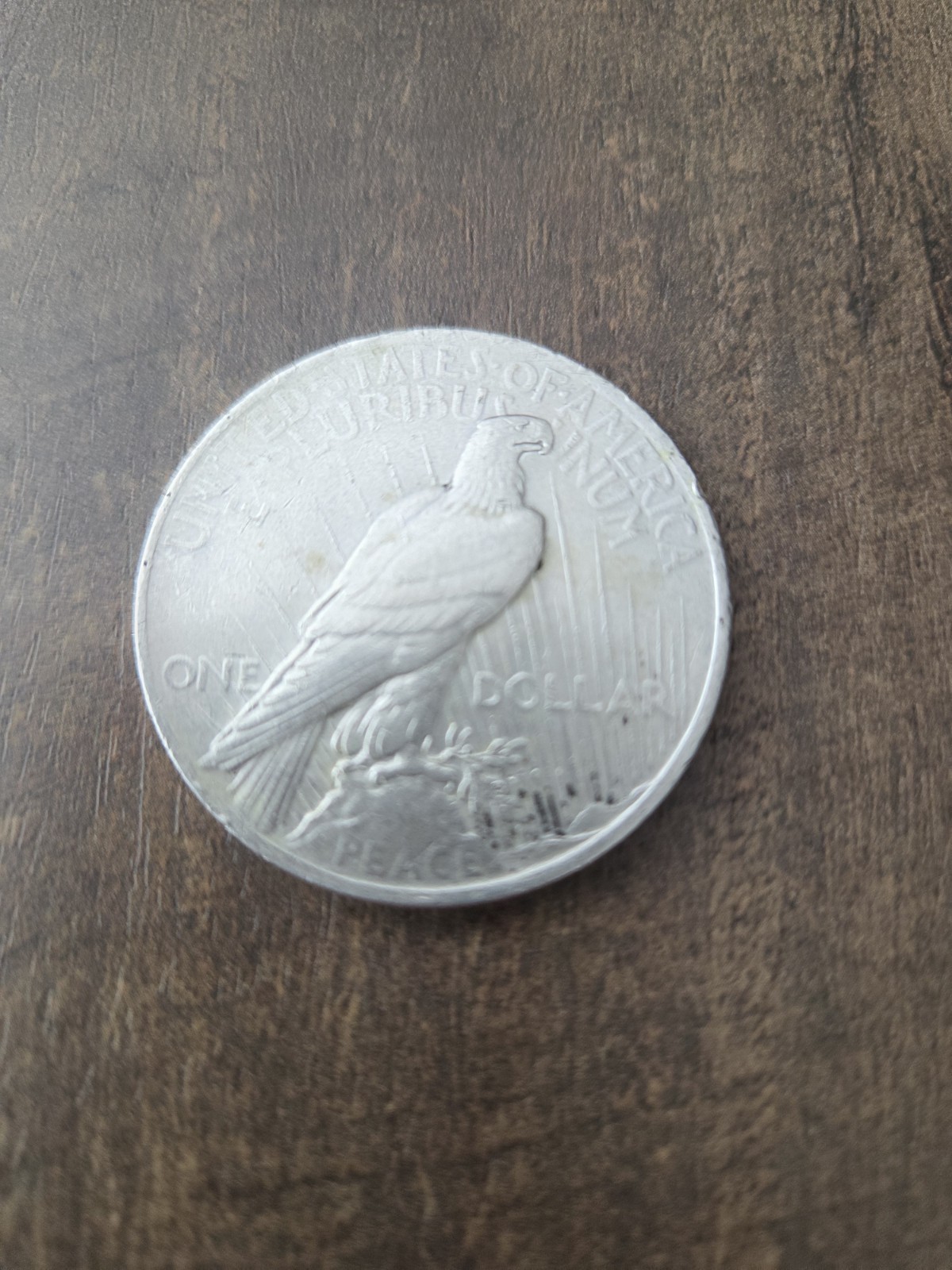 1923 Peace Silver Dollar Authentic
