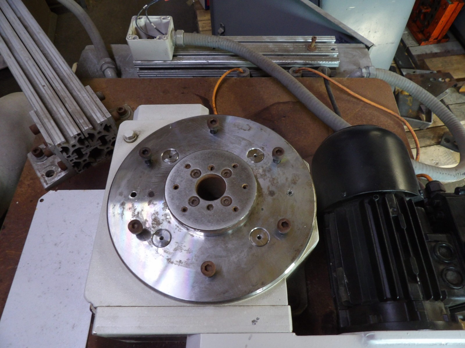 Weiss TC220T Rotary Indexing Table and controls