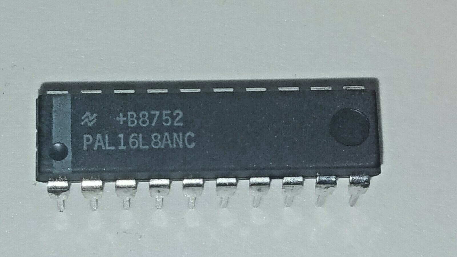National Semiconductor PAL16L8ANC PAL16L8 DIP-20 Programmable Array Logic NOS
