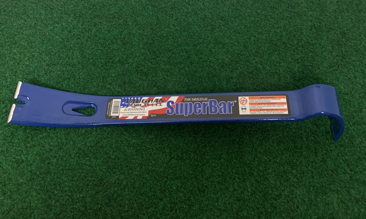 Vaughan The Original Superbar-15” New-USA Made-Prybar